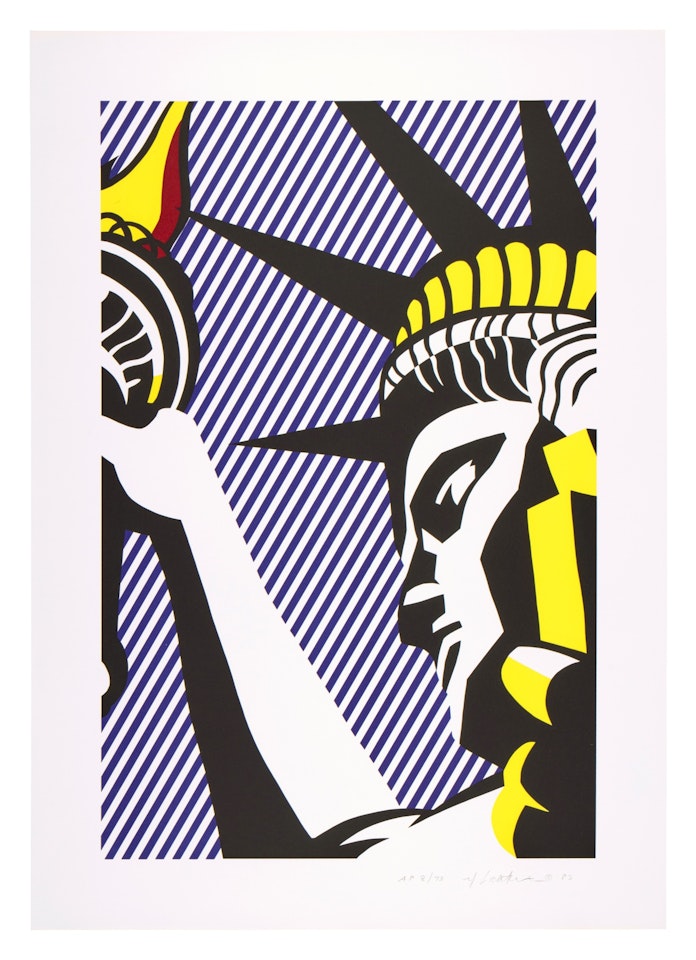 I Love Liberty by Roy Lichtenstein