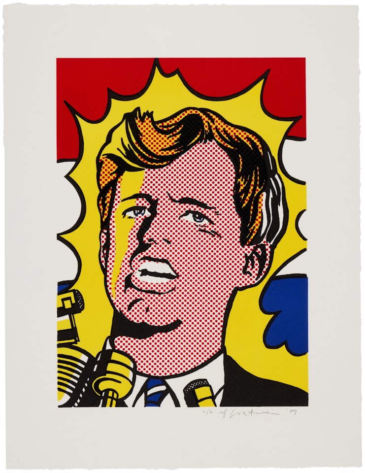 Bobby Kennedy by Roy Lichtenstein