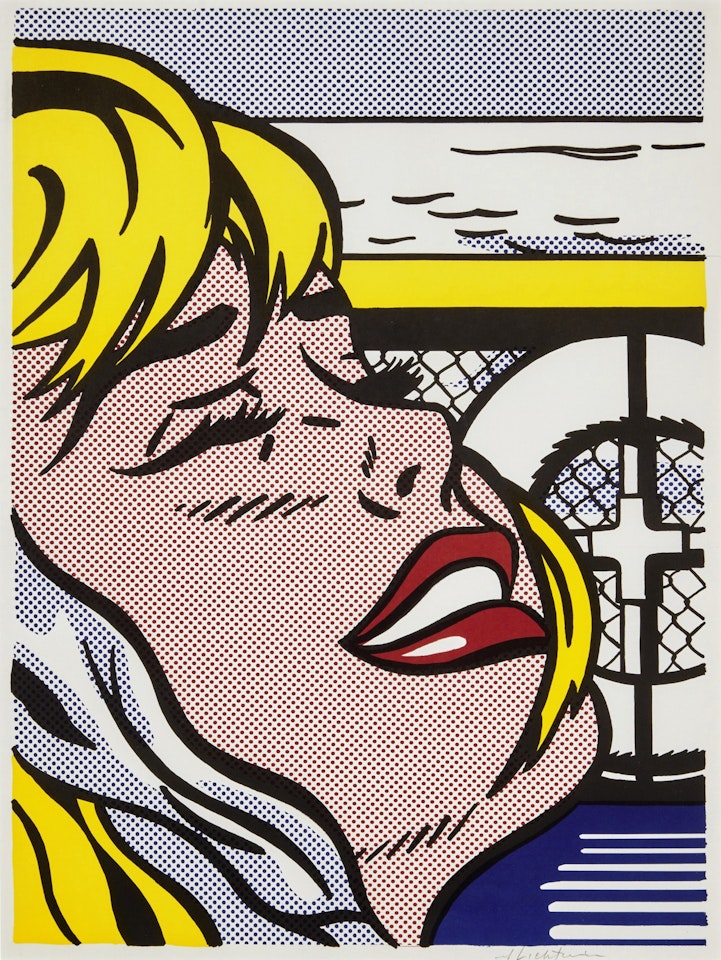 Shipboard Girl by Roy Lichtenstein