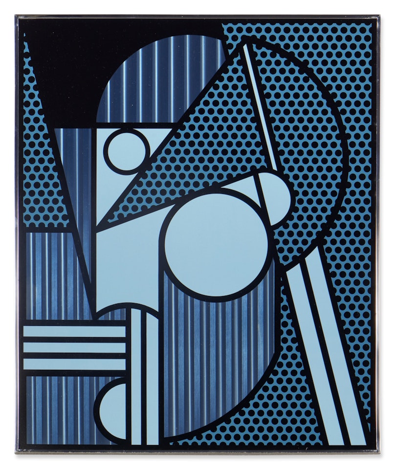 Modern Head #4, from the Modern Head series by Roy Lichtenstein