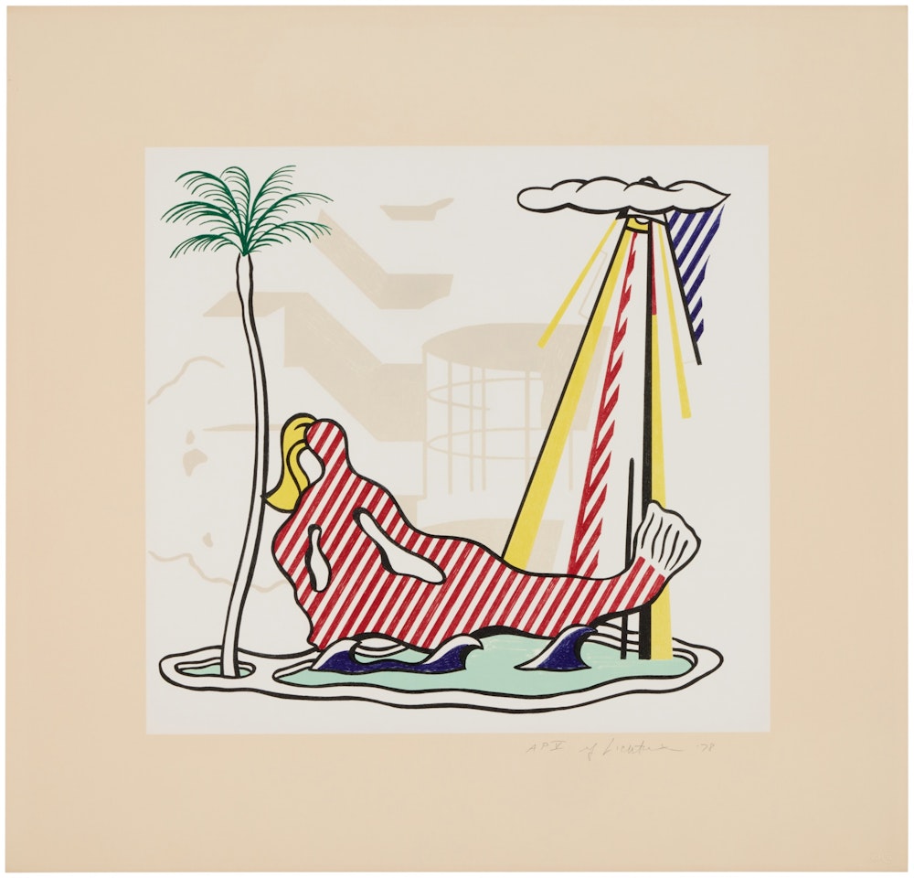 Mermaid by Roy Lichtenstein