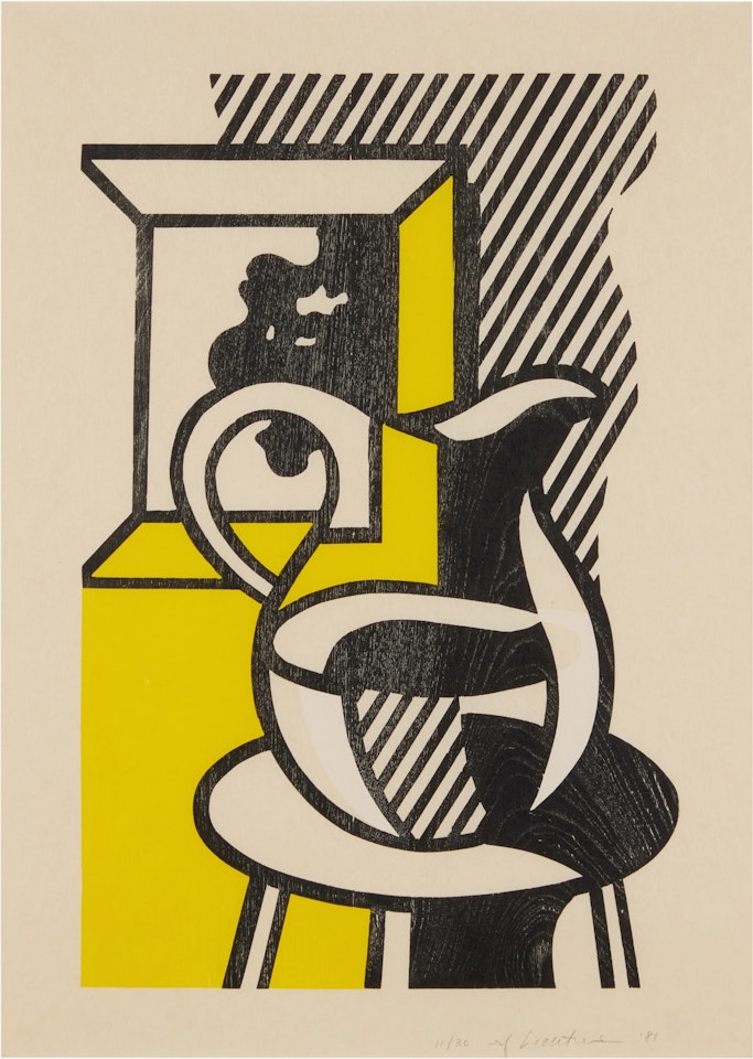 Picture and Pitcher by Roy Lichtenstein