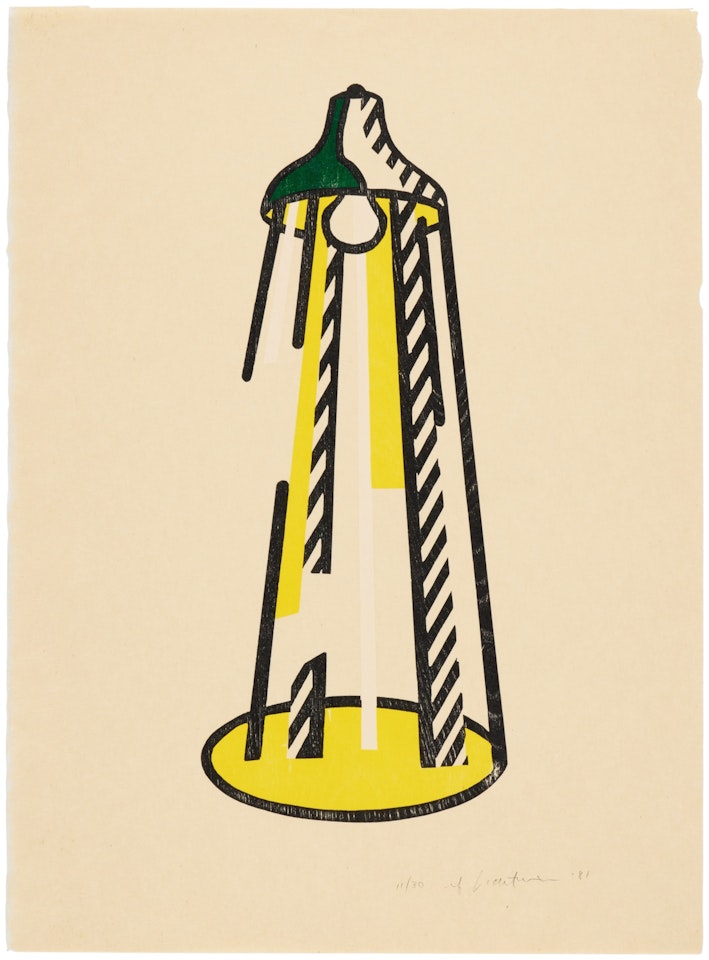 Lamp by Roy Lichtenstein
