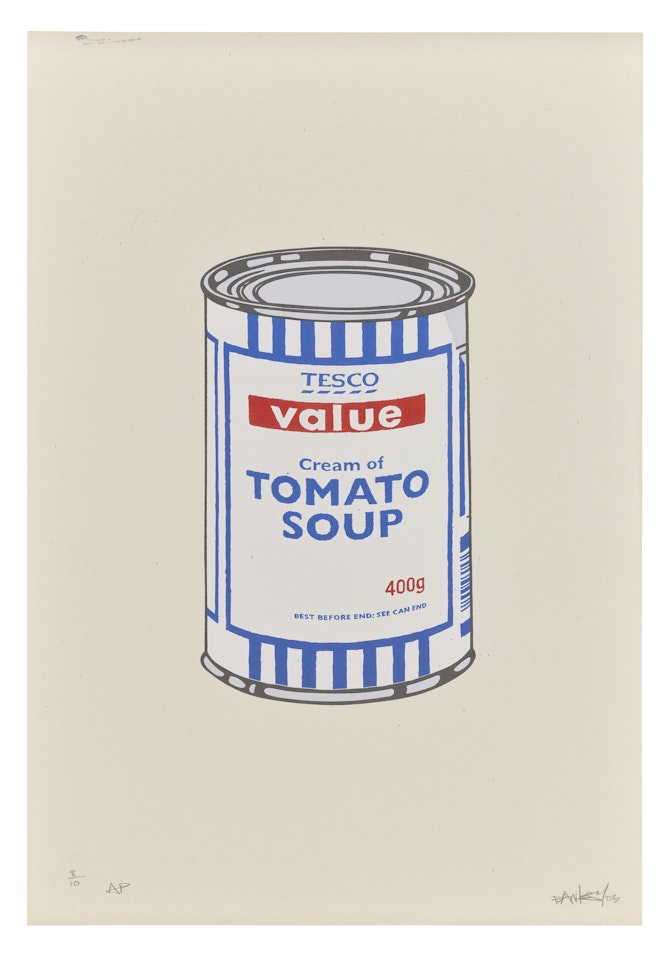 Soup Can : Original Colourway by Banksy