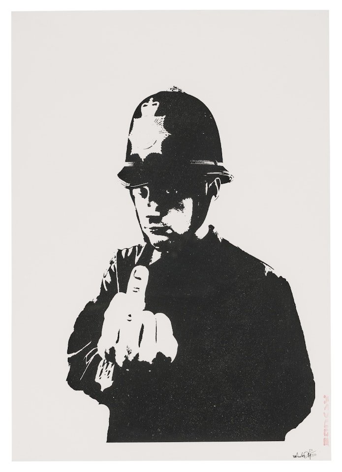 Rude Copper by Banksy