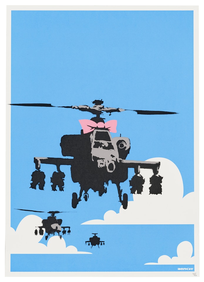Happy Chopper by Banksy