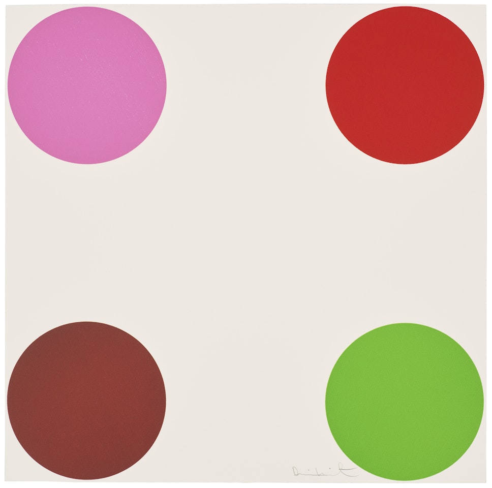 Curare, from: 40 Woodcut Spots by Damien Hirst