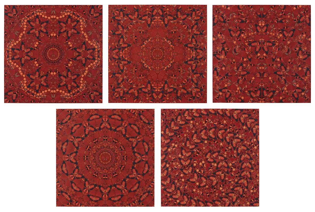 The Empresses (H10 1-5) by Damien Hirst