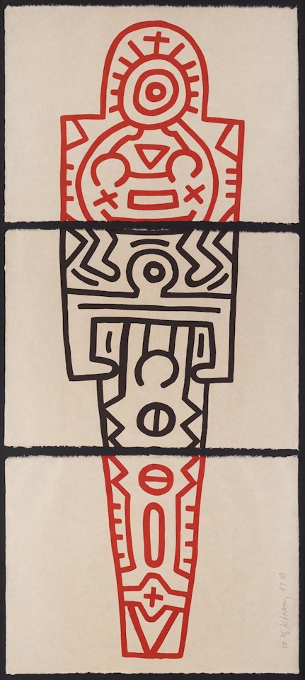 "Totem" by Keith Haring