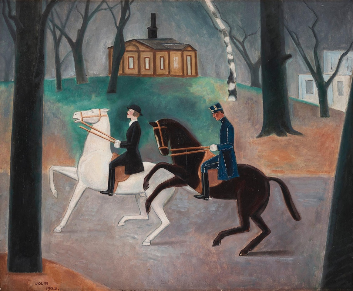 "Ryttare på Djurgården" by Einar Jolin