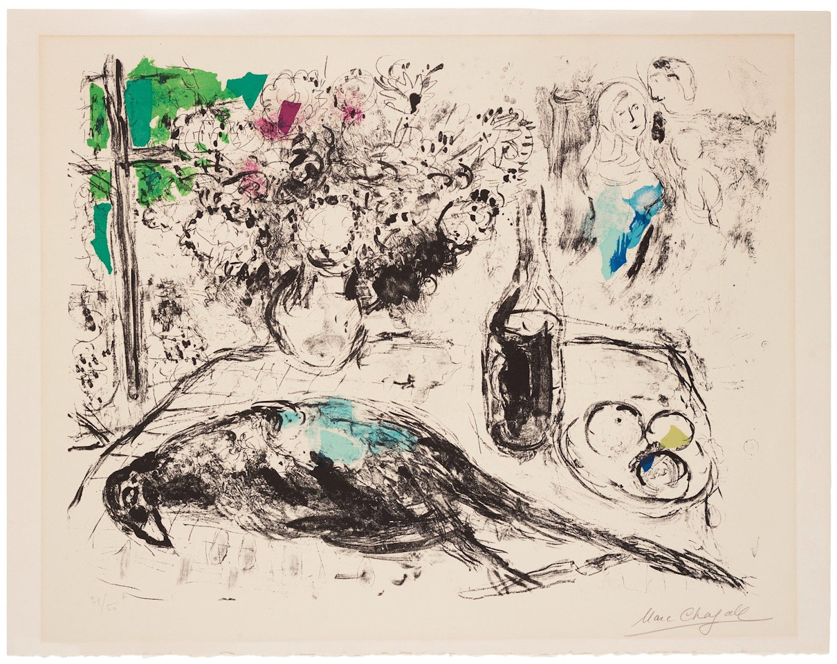 "Le Faisan" by Marc Chagall