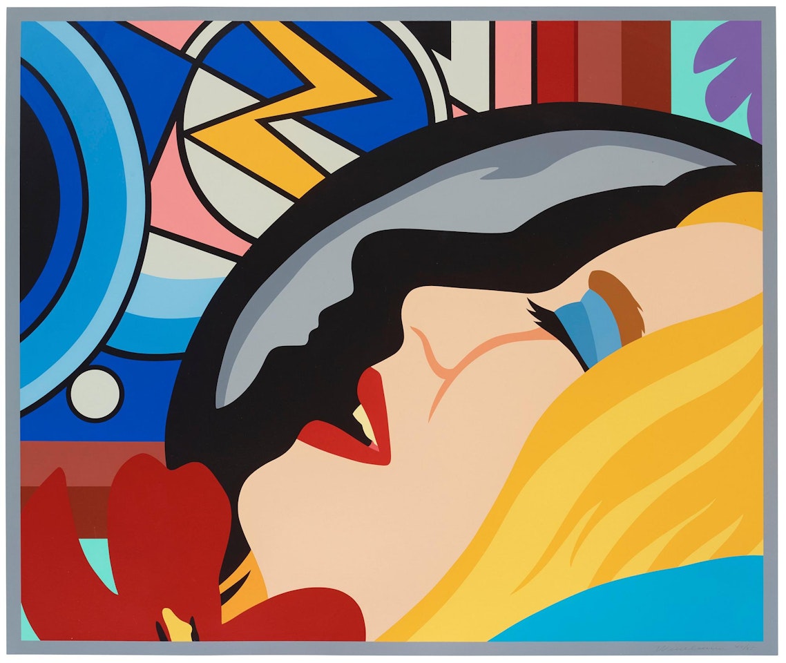"Bedroom face with Lichtenstein" by Tom Wesselmann