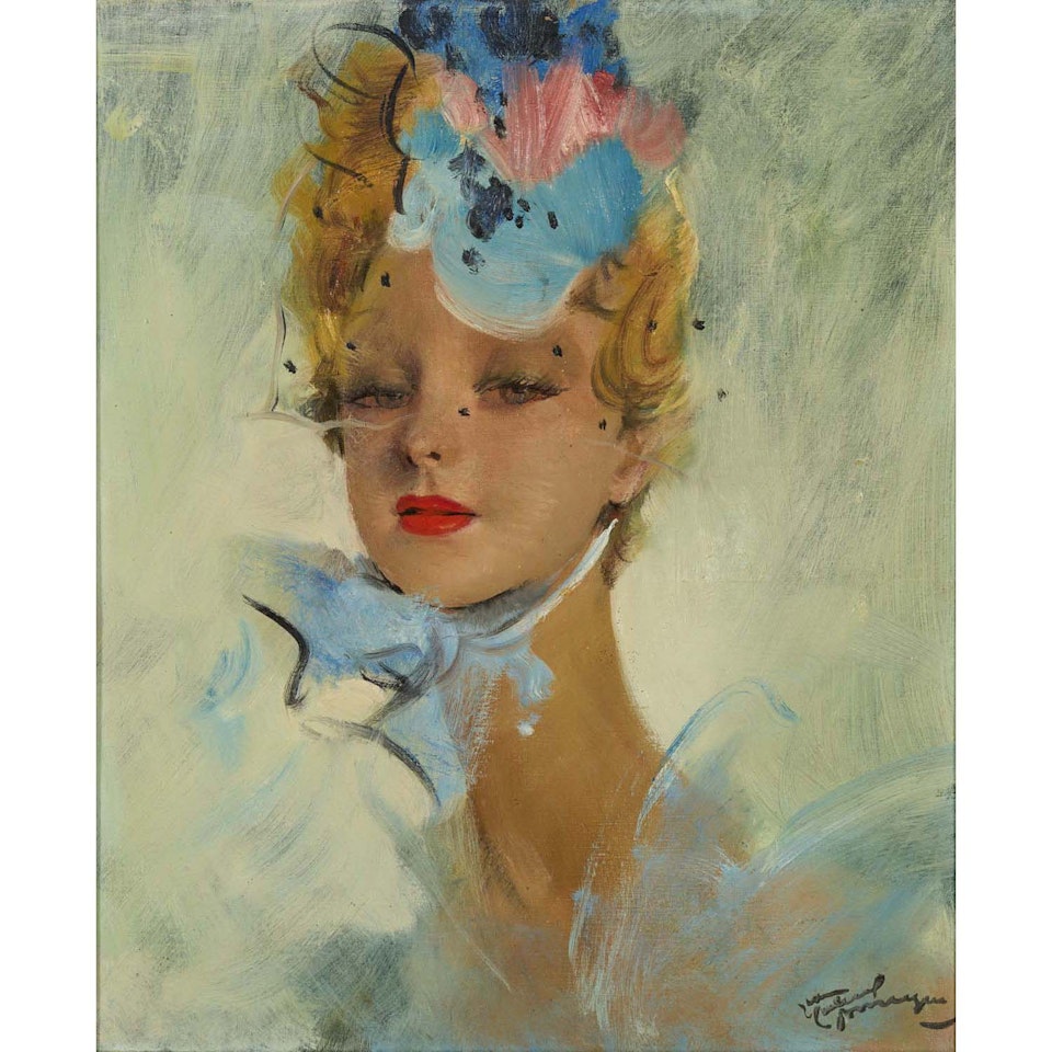 Miss Graffon by Jean Gabriel Domergue