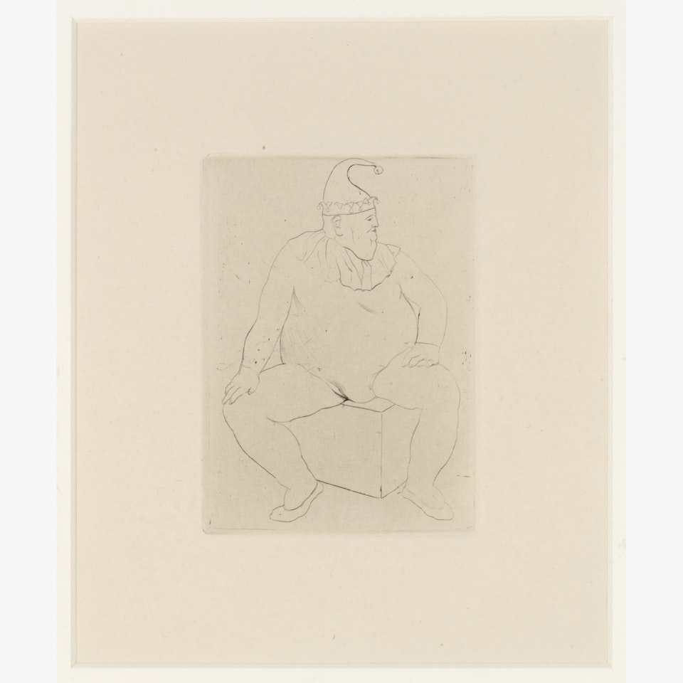 Saltimbanque au Repos (Saltimbanques series) by Pablo Picasso