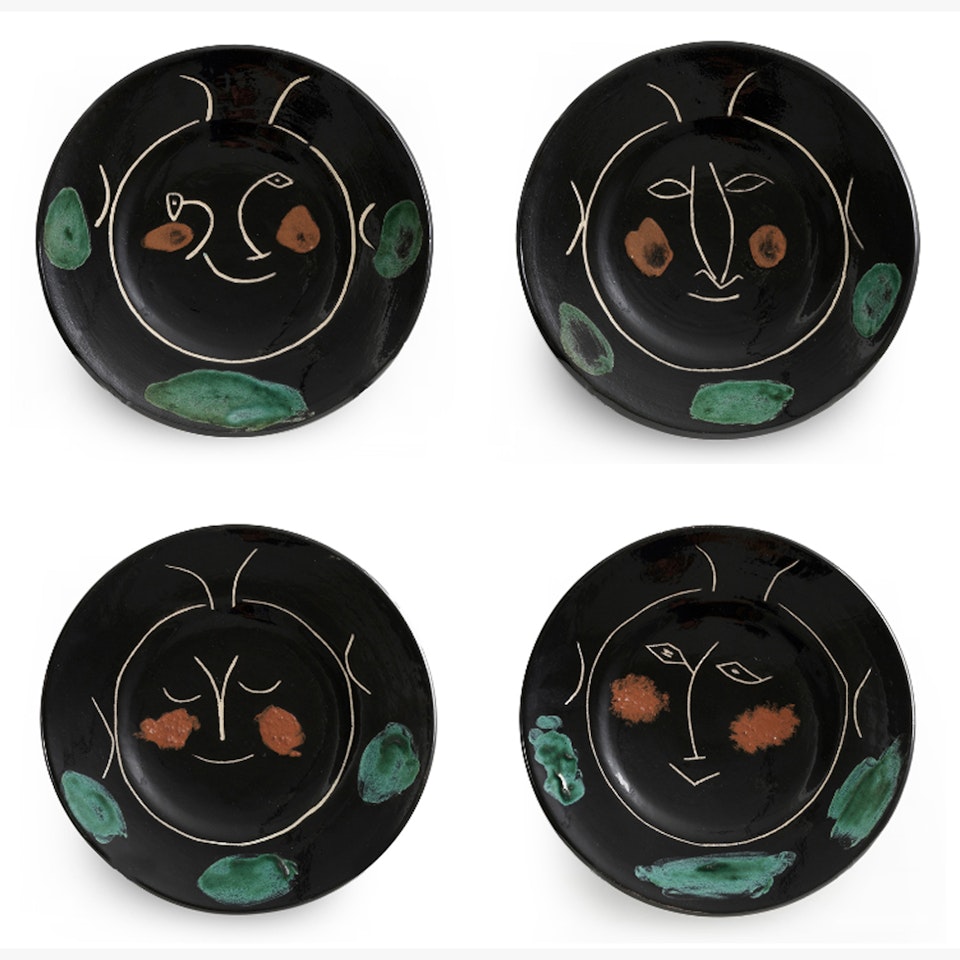 Visage noir by Pablo Picasso