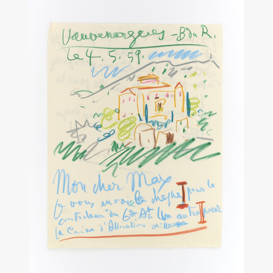 Château de Vauvenargues by Pablo Picasso