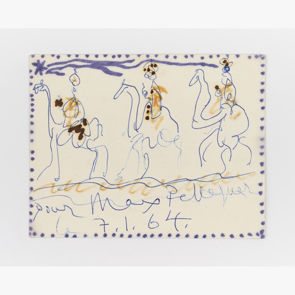 Les Rois Mages by Pablo Picasso