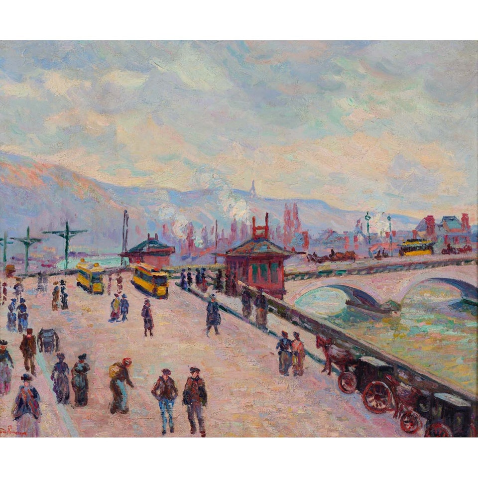 Le pont Corneille à Rouen by Armand Guillaumin