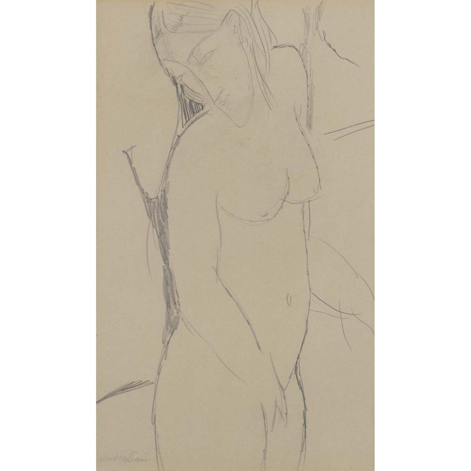 Nu de femme debout by Amedeo Modigliani