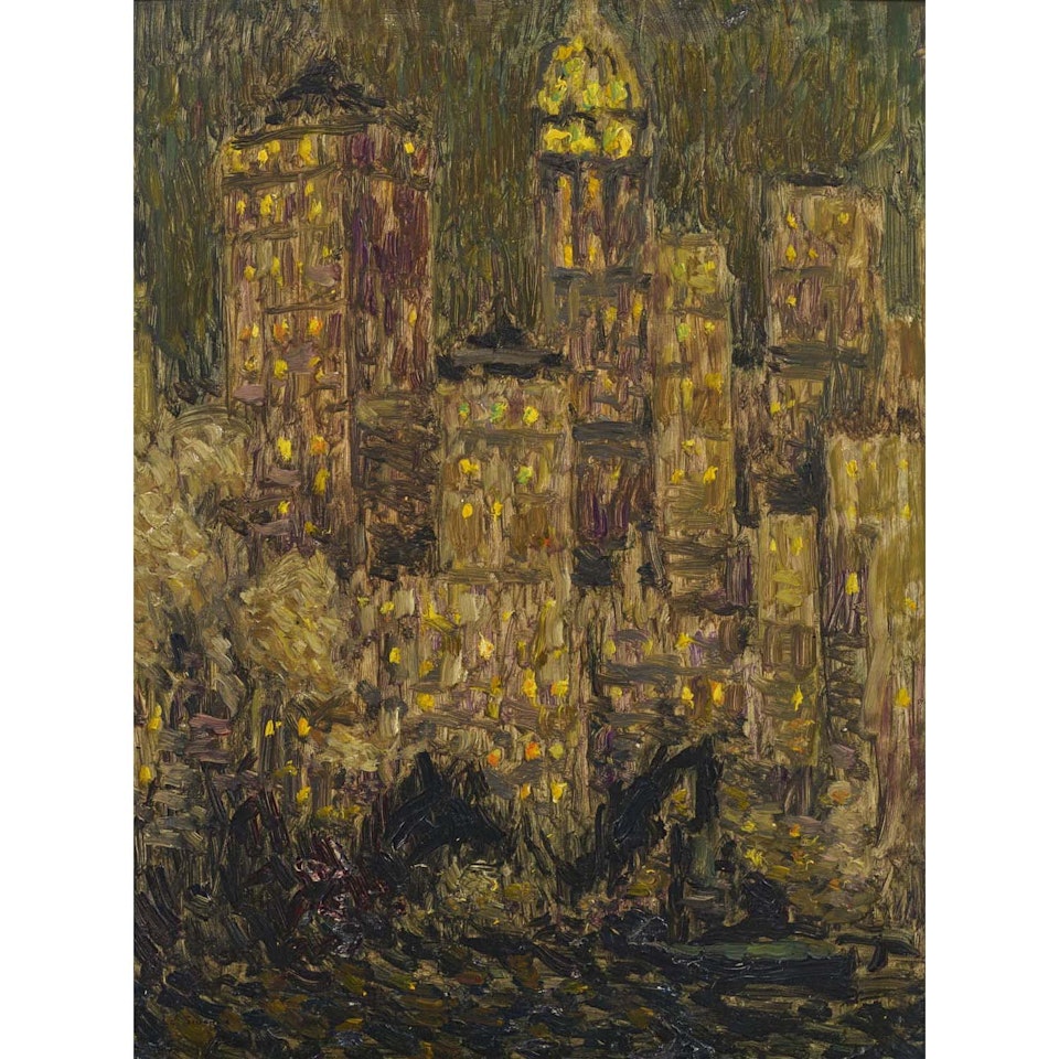 L"arrivée, New York, September 1931 by Henri Le Sidaner
