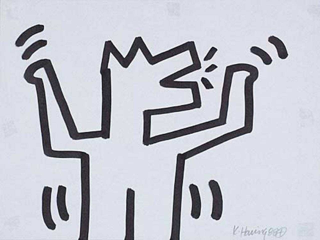 Jumping Man by Keith Haring