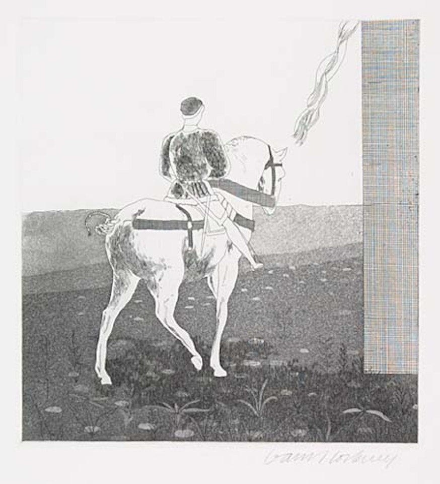 Rapunzel, Rapunzel, Let Down Your Hair by David Hockney