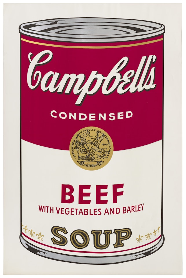 Beef, from: Campbell"s Soup I by Andy Warhol