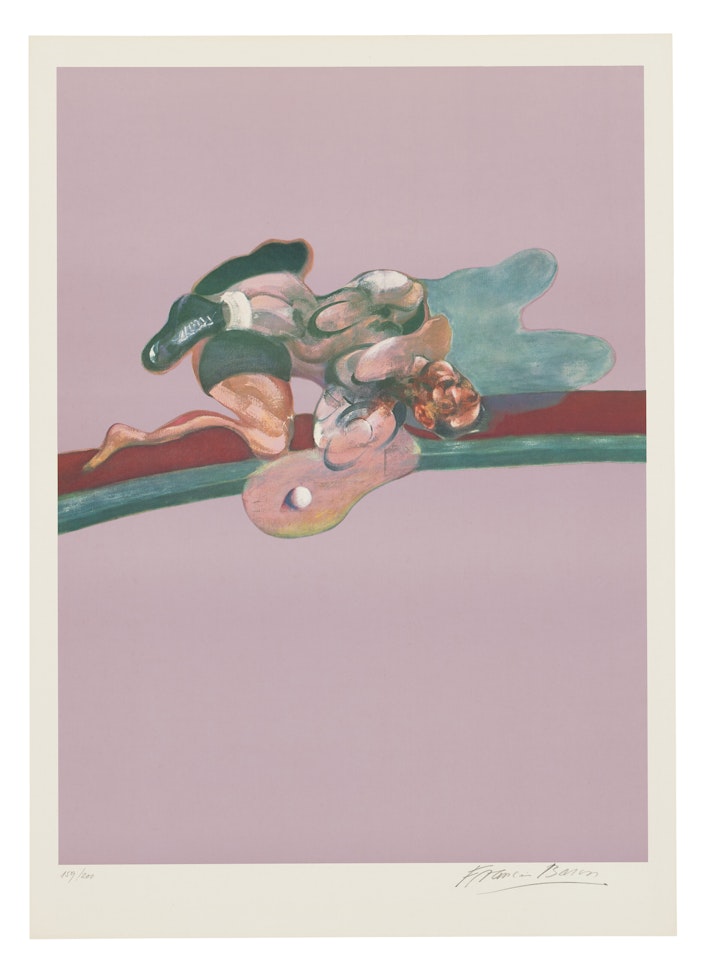 Triptych - In Memory of George Dyer (left panel) by Francis Bacon