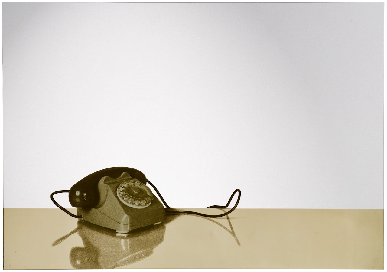 Il telefono by Michelangelo Pistoletto