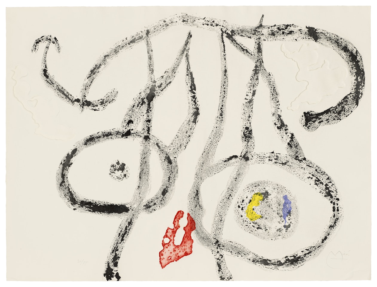 Le porteur d"eau II by Joan Miró
