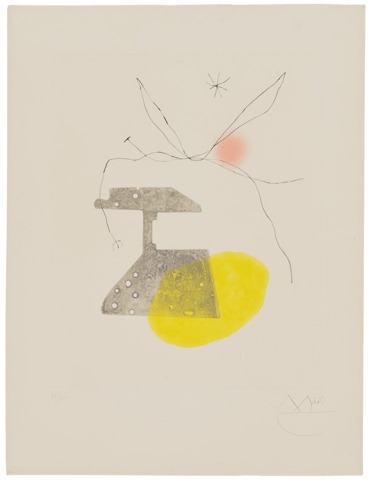 L"oiseau du forgeron by Joan Miró