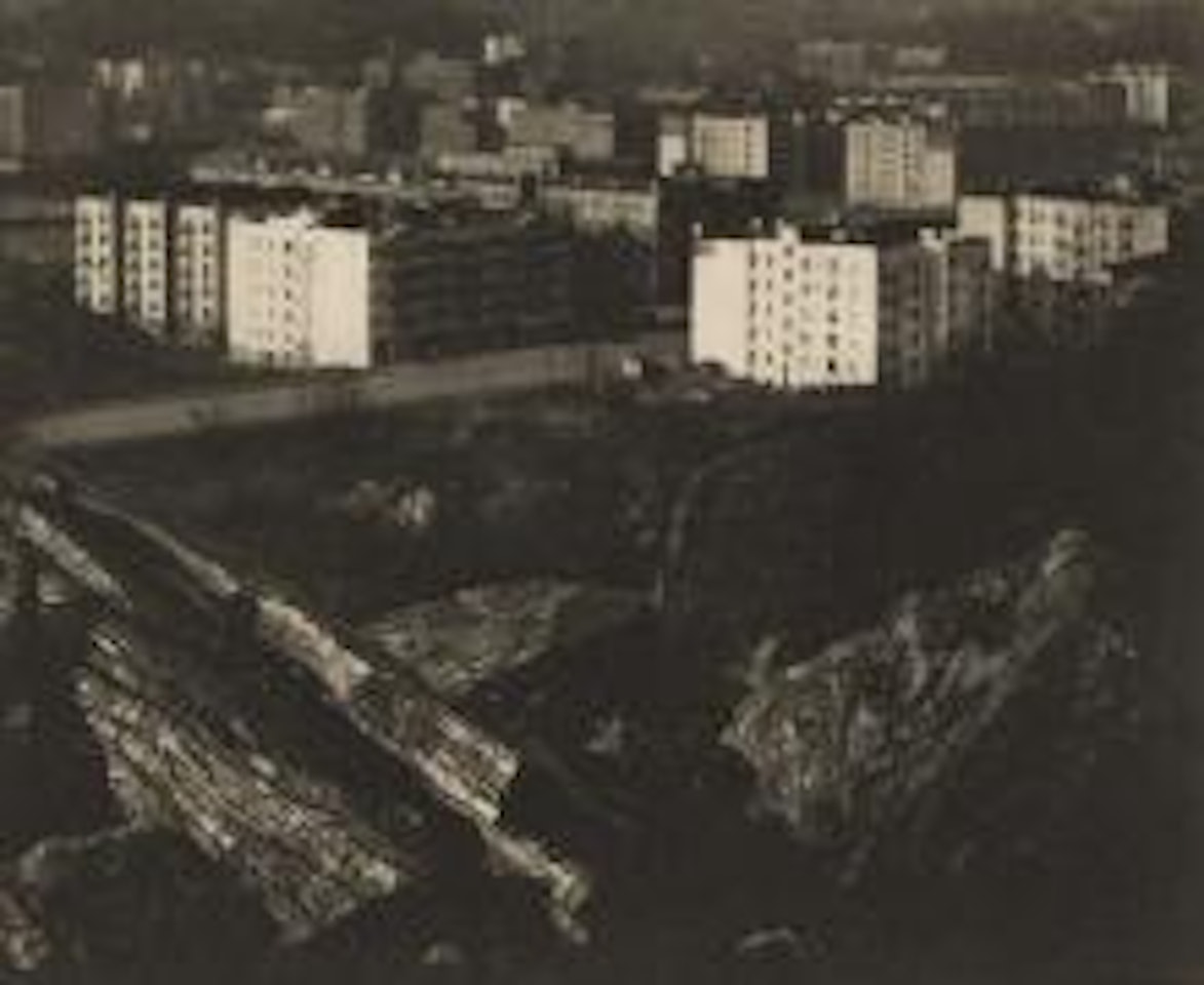 New York from the Park, from Camera Work Number 48 by Paul Strand