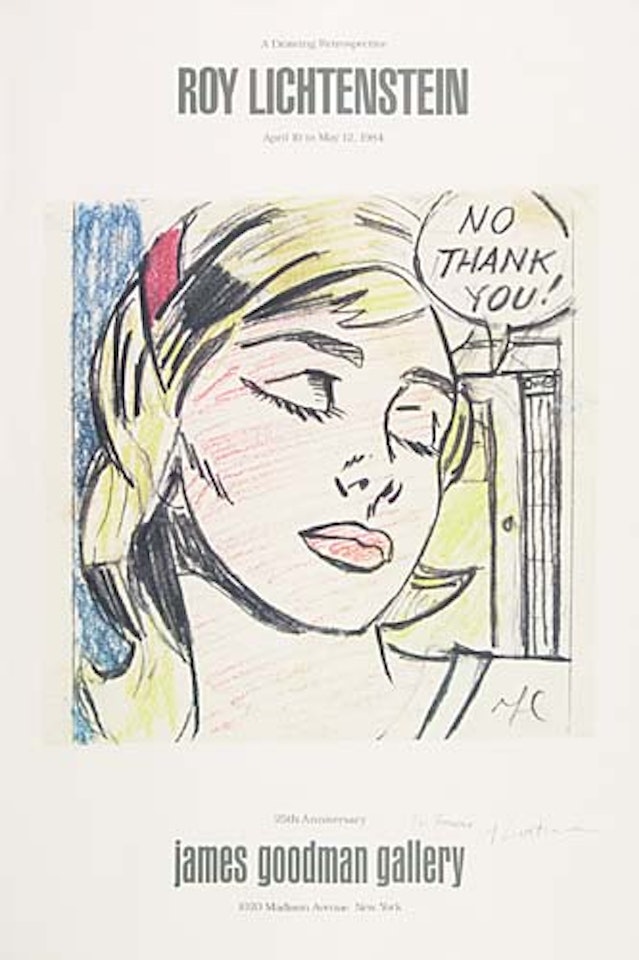 James Goodman Gallery by Roy Lichtenstein