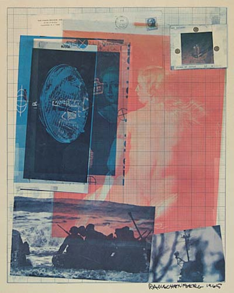 The Paris Review Poster by Robert Rauschenberg