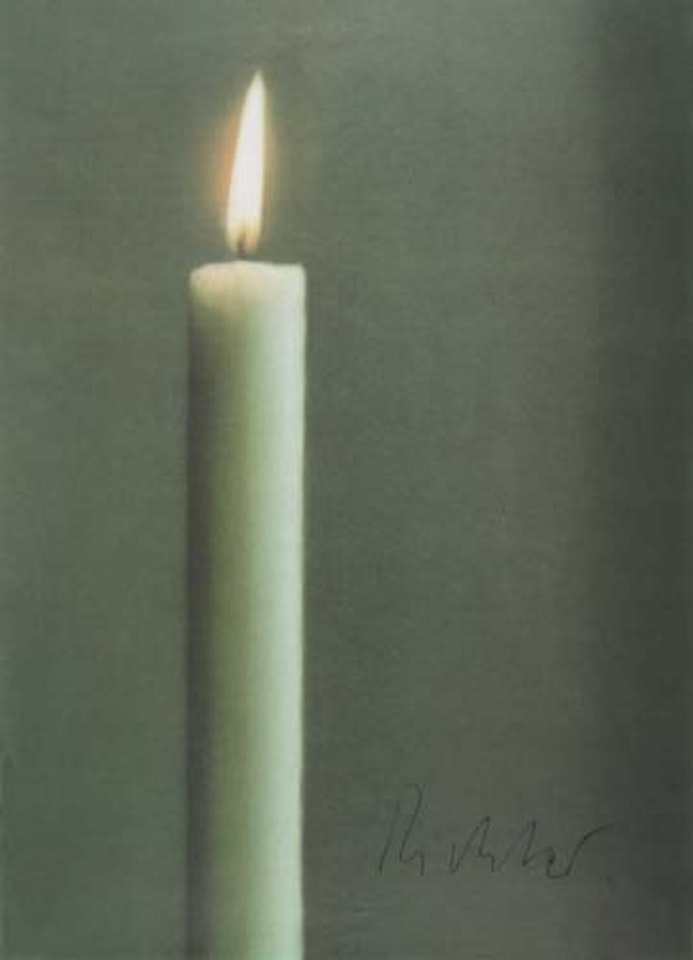 Kerze by Gerhard Richter