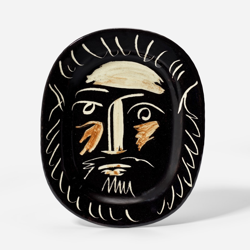 Visage d"homme (Man"s Face) (A.R. 203) by Pablo Picasso