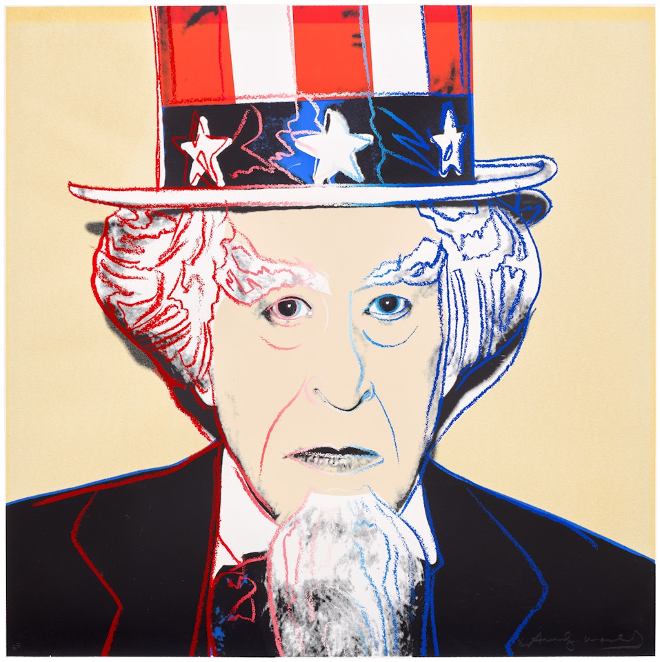 Uncle Sam, from Myths (F. & S. 259) by Andy Warhol