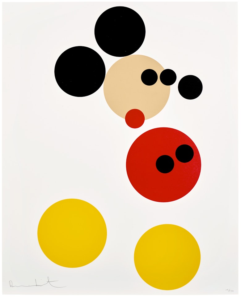 Mickey by Damien Hirst