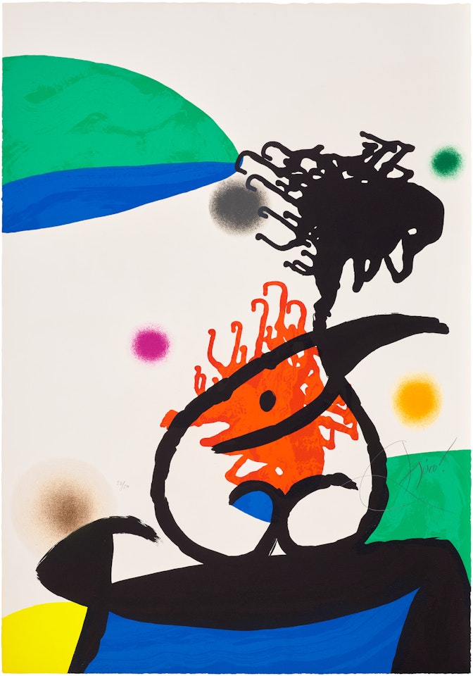 Mandarin du nord (Mandarin North) (M. 1095) by Joan Miró