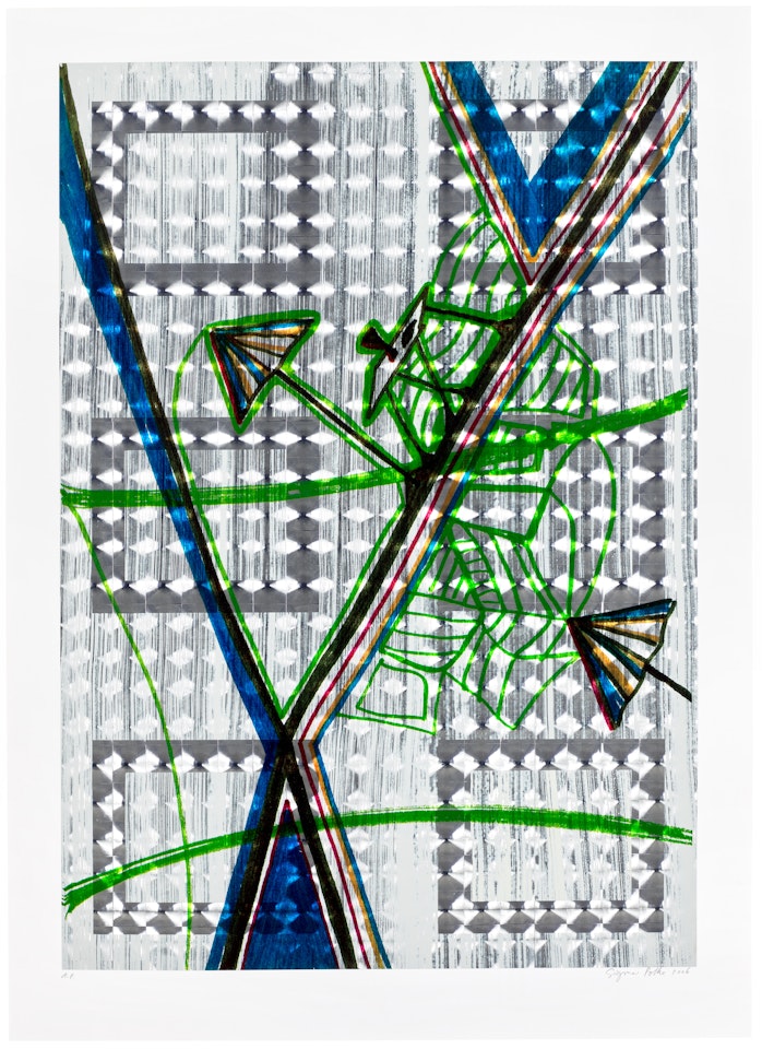 Der Kuchen ist alle?: one print (The Cake is Finished?) by Sigmar Polke