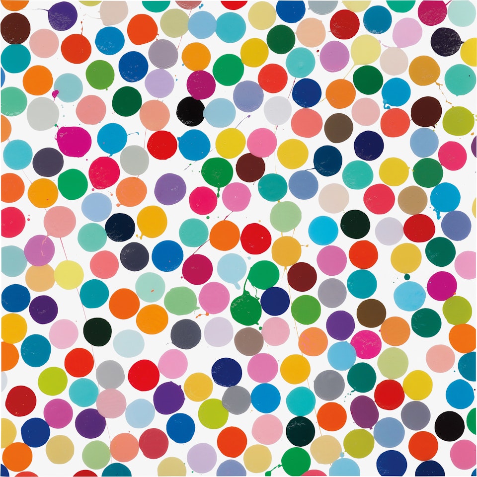Claridges, from Colour Space (H5-4) by Damien Hirst