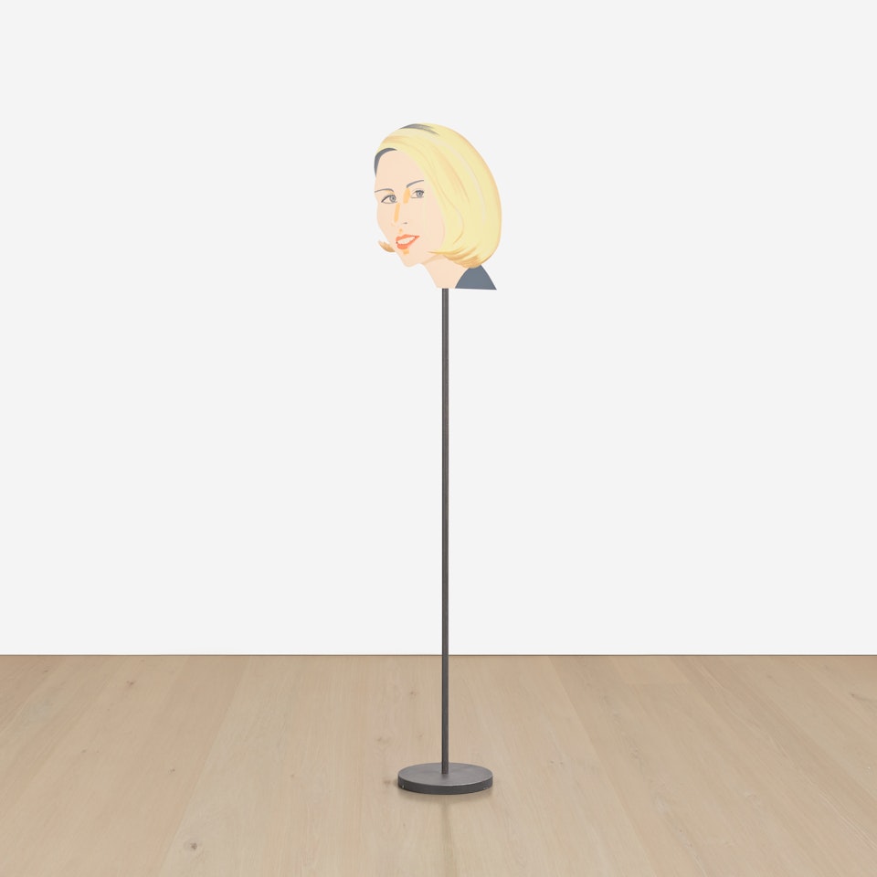 Jessica (cutout edition, weather vane) (S. 352) by Alex Katz