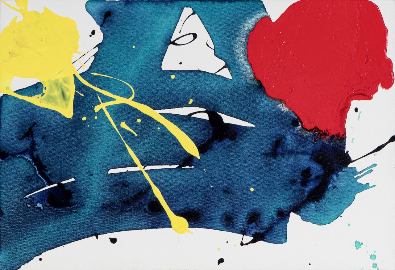 Untitled by Sam Francis