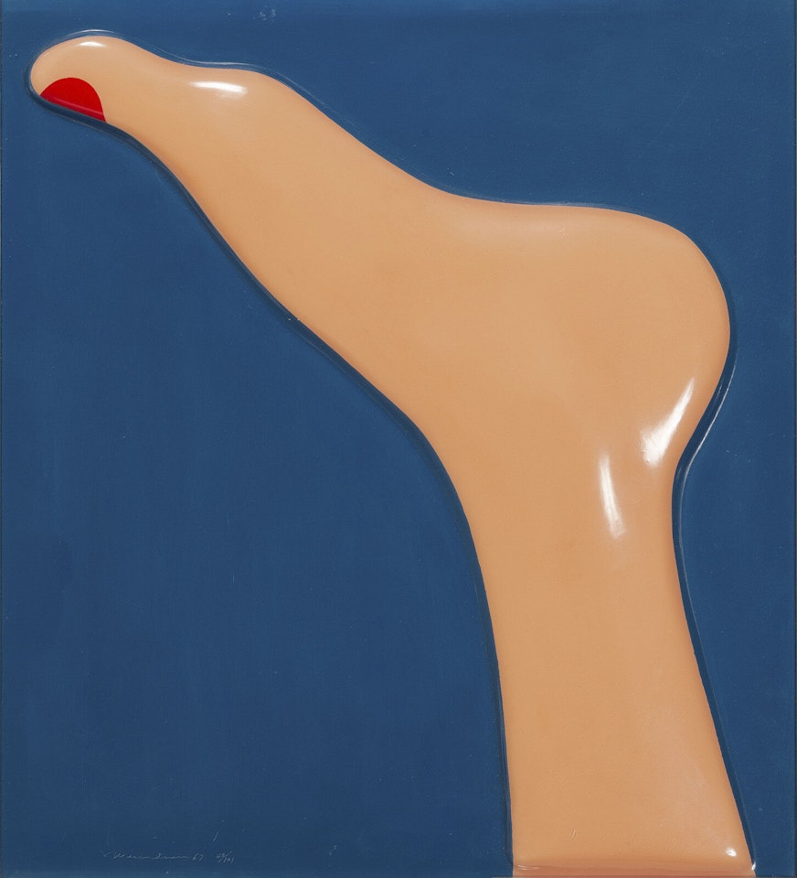 Seascape (Foot) by Tom Wesselmann