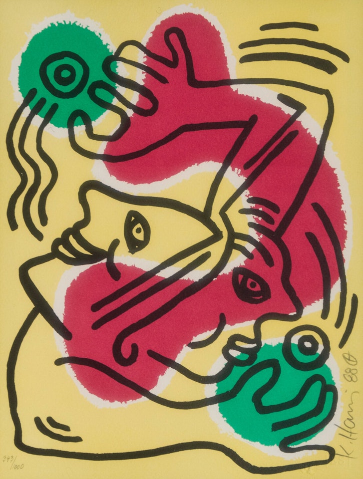International Volunteer Day by Keith Haring