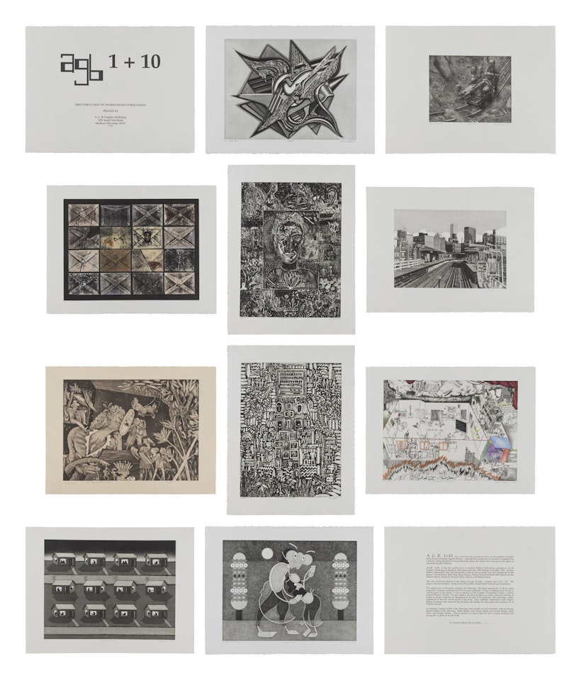 A.G.B. 1+10 (complete portfolio of 11) by Various Artists