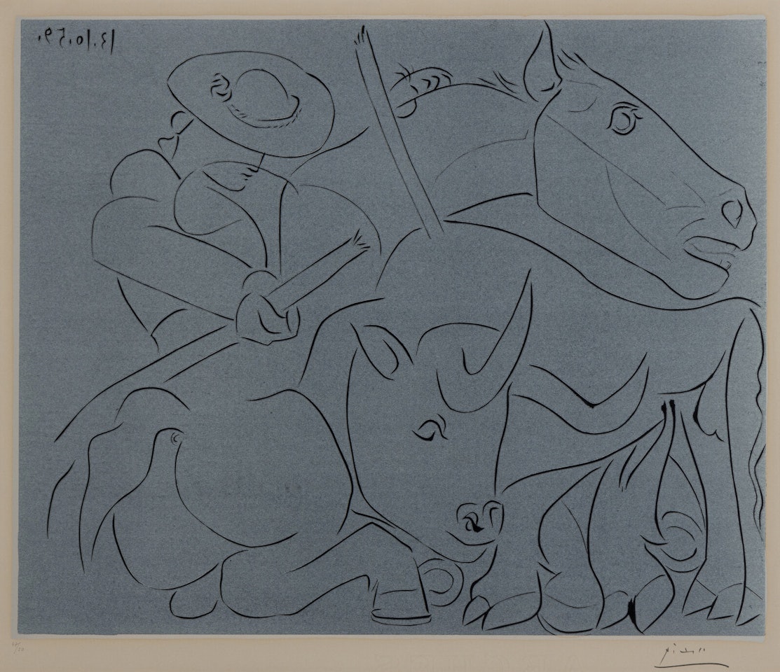 La Pique Cassée by Pablo Picasso