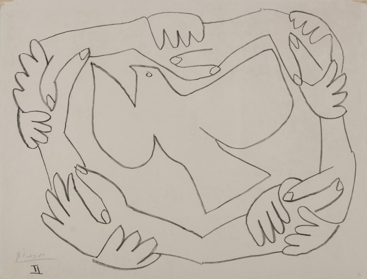 Les Mains liées II by Pablo Picasso