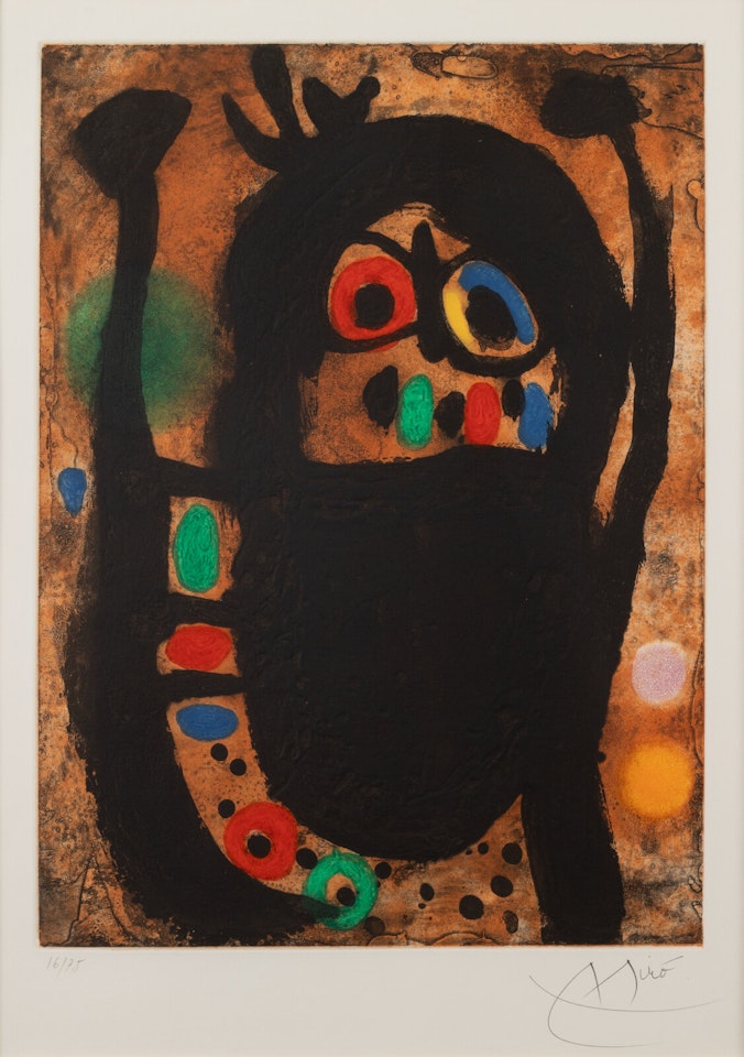 La Femme aux Bijoux by Joan Miró