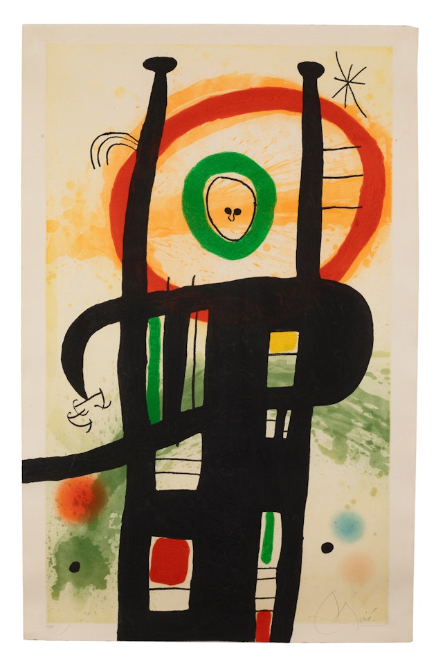 Le grand Ordinateur by Joan Miró
